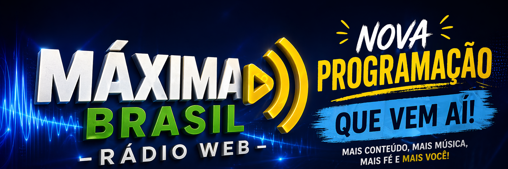 Nova programação da Máxima